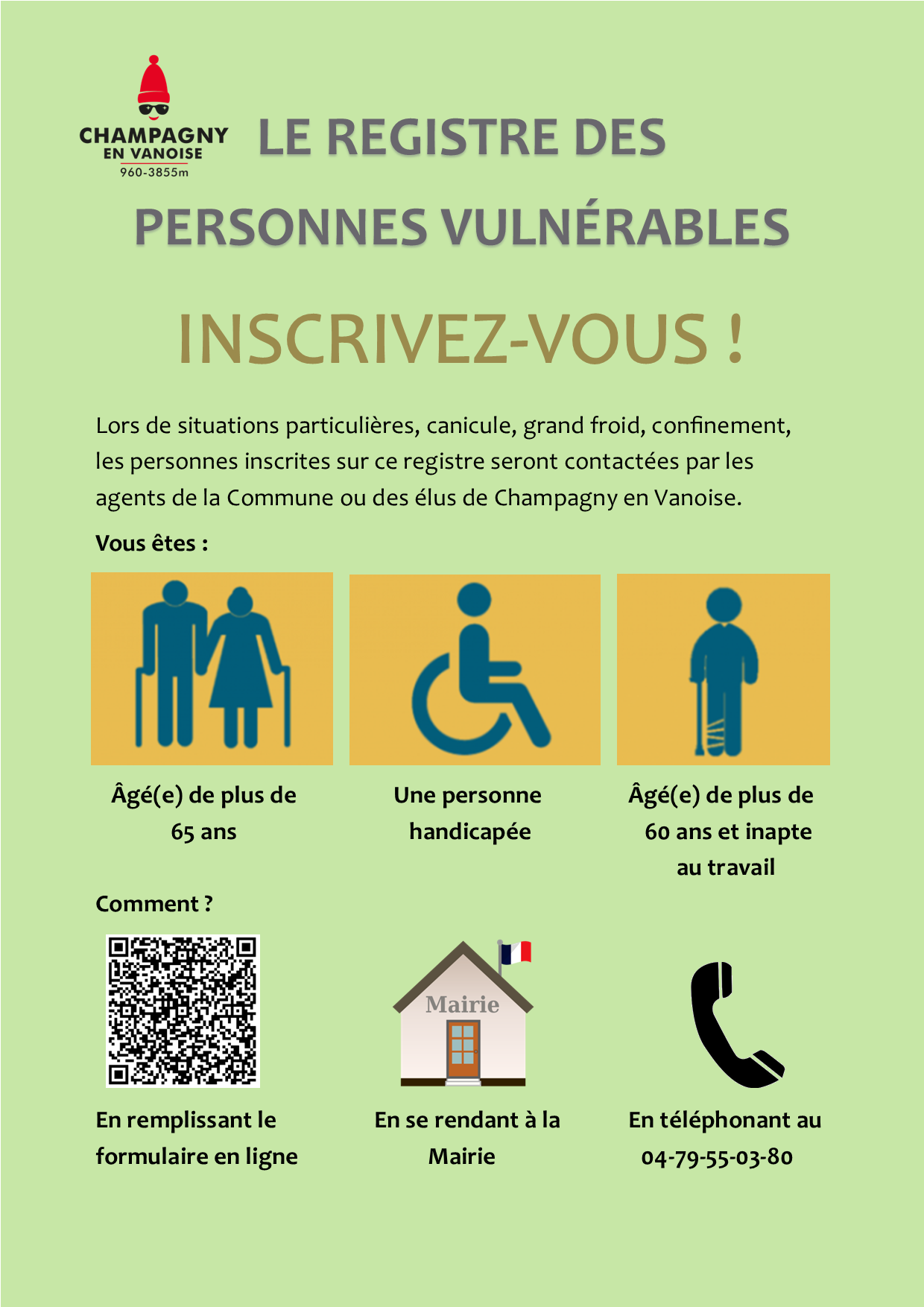 Affiche Personnes Vulnrables