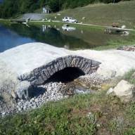Création Pont Plan d'eau des Airolées