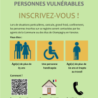 Registre des Personnes Vulnérables